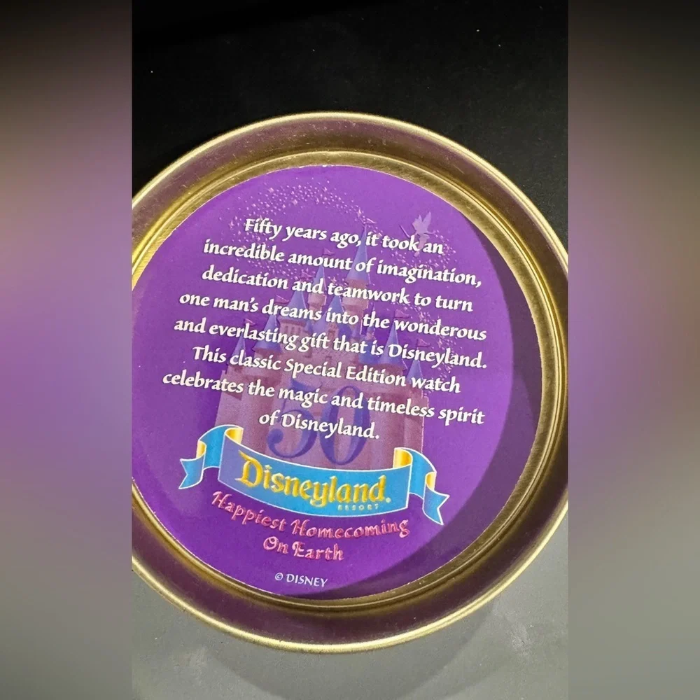 Disney Gold and Brown 50th Anniversary Smartwatch